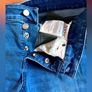 NYDJ long denim shorts